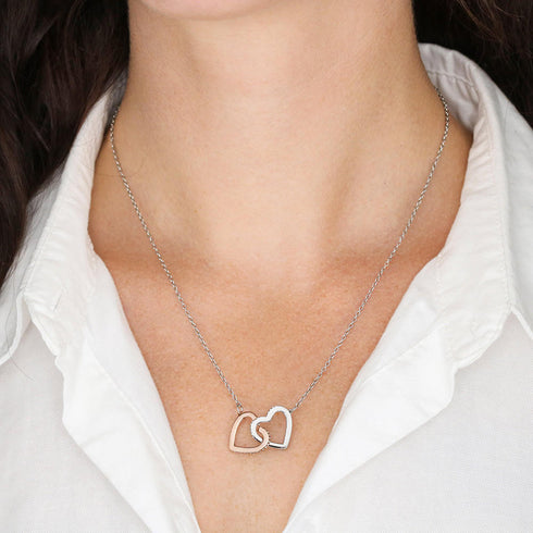 Anniversary Double Hearts Necklace